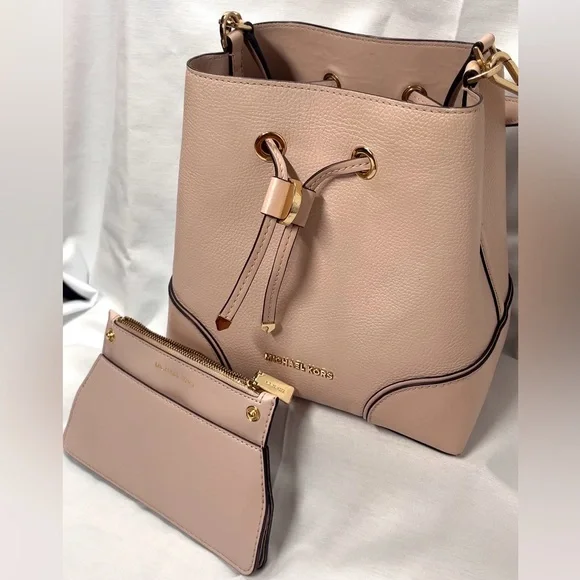 Michael Kors | Bags | Michael Kors Pink Mini Bag Set With 